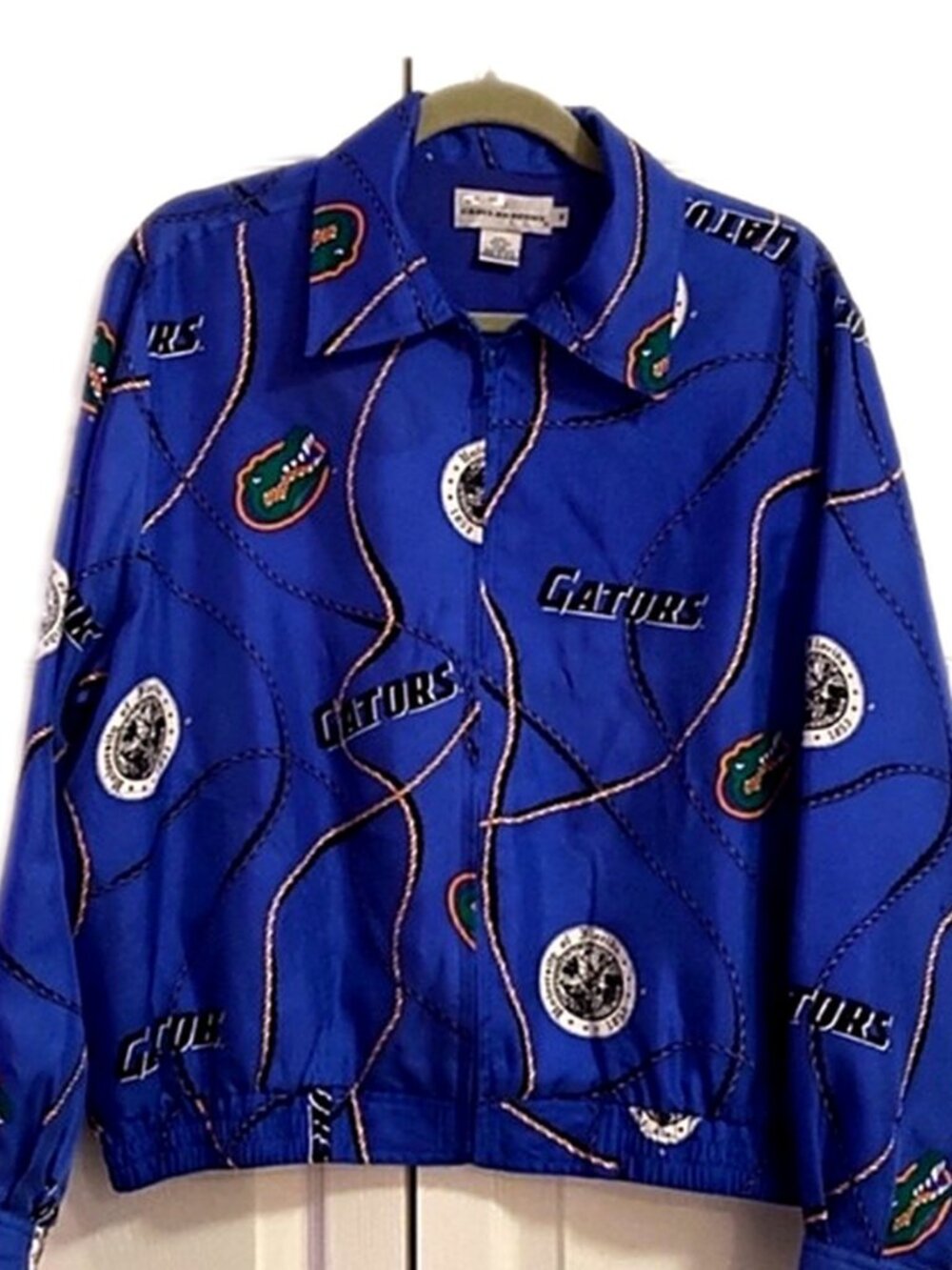 University of Florida Gators Silk Bomber Jacket size Medium